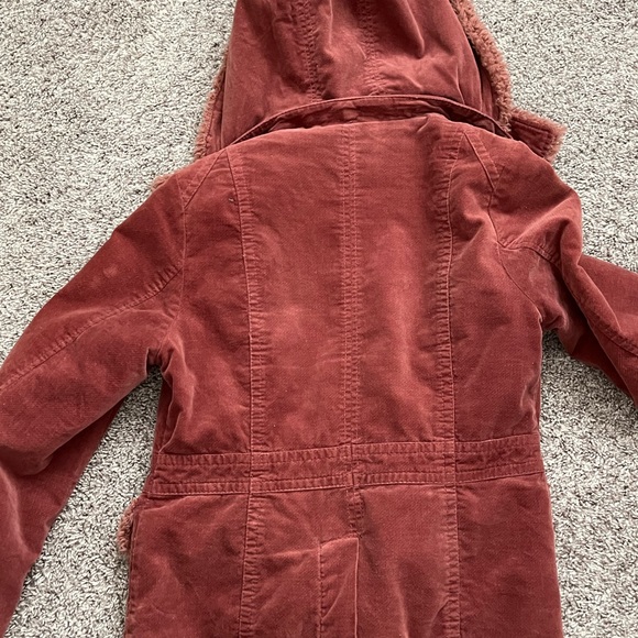 Retro style velour coat - Picture 2 of 3